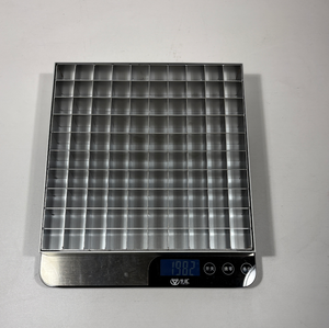 Moule à gâteau en acier inoxydable personnalisé, cube magique pour fondant, moule à dessert, moule à chocolat, plateaux à tarte, coupe-caramel au lait avec plateau - Product Image 1