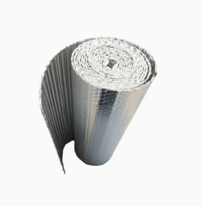 Film bulle en aluminium ignifuge pour l'isolation thermique des serres, matériau réfléchissant double feuille ignifuge - Product Image 2