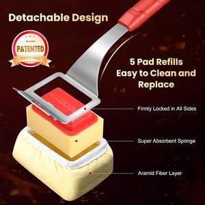 Brosse de nettoyage pour <span class=keywords><strong>barbecue</strong></span>, adaptée à tous les types de grils d'extérieur - Product Image 2