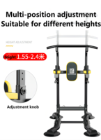 Équipement multifonctionnel de gymnastique à domicile Power Tower Pull Up Bar Dip Station Barres parallèles Indoor Horizontal Bar Chin Up