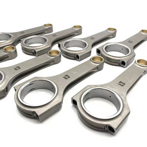 Biellettes forgées S62 H-beam FPO pour <span class=keywords><strong>BMW</strong></span> <span class=keywords><strong>V8</strong></span> S62B50 <span class=keywords><strong>M5</strong></span> <span class=keywords><strong>E39</strong></span> Z8 141,5 mm 53 mm 22 mm Un jeu - Product Image 3