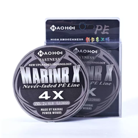 Haute qualité eau salée PE multicolore ligne de pêche en eau salée tresse ligne 8X pêche pour la pêche en mer