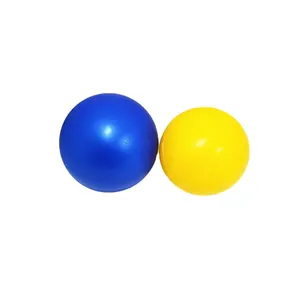 كرة مطاطية من السيليكون NR EPDM ناعمة صلبة ملونة ومفرغة عند درجات حرارة عالية