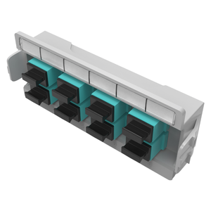 Placa adaptadora de fibra MPO con 6 8 12 núcleos Redes 3G/5G Compatible con la serie <span class=keywords><strong>FS</strong></span> para sala de servidores de centro de datos FTTH - Product Image 1