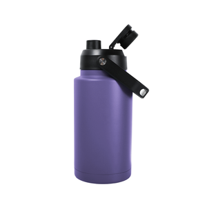 Vente en gros de gourde isotherme en acier inoxydable de 40 oz/64 oz à grand volume avec couvercle à bec verseur et poignée, <span class=keywords><strong>thermos</strong></span> de <span class=keywords><strong>3</strong></span> <span class=keywords><strong>litres</strong></span> pour le café - Product Image 4