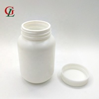 Bouteille cylindrique en plastique PE, 300cc PE, flacon de pilules avec pression, bouteille en plastique de mer pour médicaments, vente en gros, 1 pièce