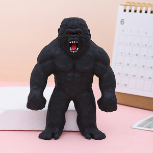 Figurine en TPR personnalisée, <span class=keywords><strong>jouet</strong></span> à presser orang-outan, figurine de <span class=keywords><strong>gorille</strong></span> monstre personnalisée pour soulager le stress, <span class=keywords><strong>jouet</strong></span> extensible en gros - Product Image 3