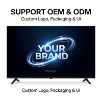 Televisor LED Inteligente 4K UHD de 65 Pulgadas con Android 14, HDR10+, WiFi, Control Remoto por Voz, Ultra Delgado