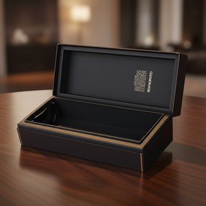 Cajas Rígidas de Envío para una Sola Botella de Vino, de Lujo, Alta Calidad, Desechables, Personalizadas OEM, Premium, con Esponja <span class=keywords><strong>y</strong></span> Laminación Mate - Product Image 3