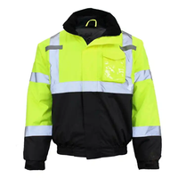Veste de sauvetage personnalisée pour officier de sécurité en hiver, uniforme de travail chaud, imperméable et coupe-vent pour travailleur de nettoyage