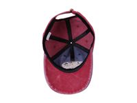 Casquette de baseball vintage à 5 panneaux pour adultes, non structurée, réglable, en denim délavé, avec boucle argentée en cuivre