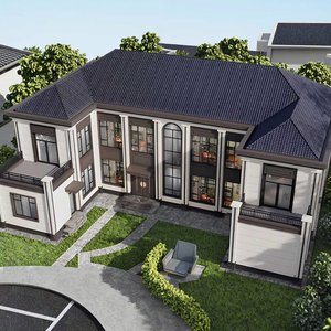 Casa a due piani del contenitore della struttura d'acciaio pesante per gli uffici o le residenze delle ville di vacanza - Product Image 4