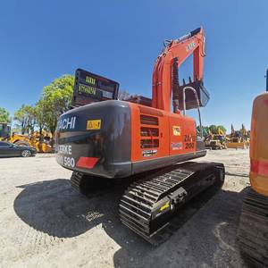 Excavateur sur chenilles Hitachi 200 à vendre de seconde main à faibles heures de travail, composants de base, y compris moteur et pompe, de marque Isuzu - Product Image 4