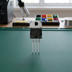 Régulateur de tension L7812CV-DG TO-220-3, puce de gestion de l'alimentation, régulateurs de tension linéaires, circuit intégré de régulation de tension POS, 3 bornes, 1,5 A - Product Image 2