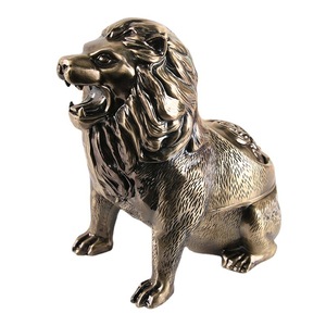 Cendrier en métal et acier motif animal : pour la maison, le club, le cybercafé, l'hôtel, épaissi, commercial, tendance et personnalisable - Product Image 5