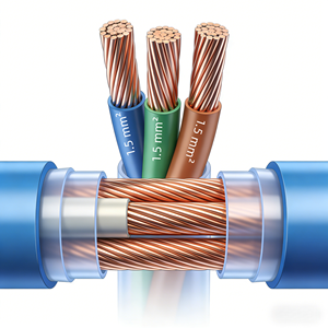 สายไฟฟ้า 3G 2.5 ตร.มม. สายพีวีซี ทองแดงอ่อน ได้รับมาตรฐาน CE และ RoHS สำหรับใช้ในบ้าน อุตสาหกรรม ไฟส่องสว่าง และเครื่องใช้ไฟฟ้า - Product Image 4