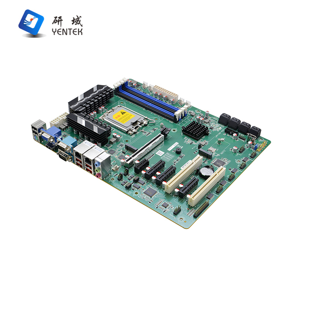 New YENTEK Intel LGA1700 12th-14th Gen Q670 Chipset 4 DDR4 DIMM PCIe4.0x16 X4/X1 SATA HDD/SSD 2 LAN 6 RS232 COM Win10/11/Linux