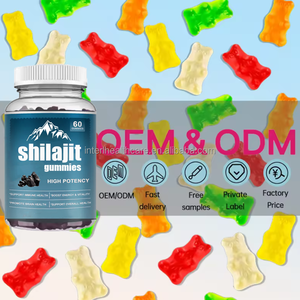 Gommes de Shilajit de l'Himalaya pur de soutien de supplément de champignon de marque privée - Product Image 6