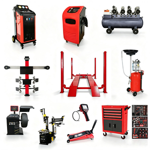 Máquina de Alineación de Ruedas y Equilibrado de Neumáticos Hongtech para Taller, Verificación Precisa de la Alineación con Elevador de 4 Postes - Product Image 1