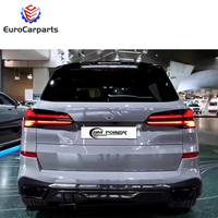 2023 ans ~ X5 G05 mise à niveau vers MP style PP kit de carrosserie ensemble complet lèvre avant diffuseur arrière jupes latérales pour G05 MP style sport kit de carrosserie