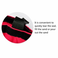 Sac de sable robuste Husafell en nylon Cordura 1050D, sac d'entraînement avec bord renforcé pour la salle de sport, la remise en forme et les entraînements