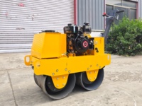 Rouleau vibratoire à double tambour autopropulsé pour la construction de chaussées en asphalte – Fournisseur direct usine