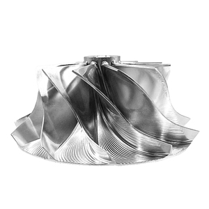 Nueva Rueda de Compresor Turbo de Aluminio Billet de 11 Aspas Fresada por CNC Ray Yang 49.7/67.4mm, Piezas de Reparación para Turbocompresor - Product Image 4