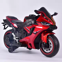 Usine grande taille 12v moto électrique enfants monter sur voiture avec des lumières fraîches moto électrique pour enfants