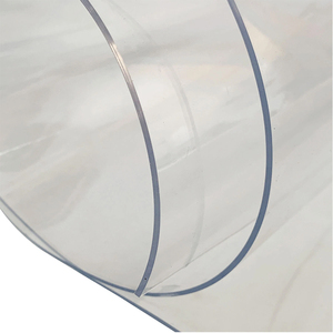 30mil dày <span class=keywords><strong>PVC</strong></span> rõ ràng UV lạnh chống nứt Cửa sổ Tấm thuyền thủy tinh nhựa rõ ràng phim tarps - Product Image 3