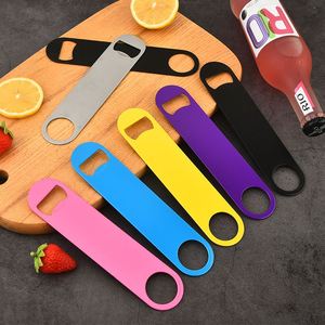 โลโก้แบบกำหนดเอง พิมพ์สองด้าน ที่เปิดขวดเบียร์สแตนเลสแบบกำหนดเอง หลายแบบ - Product Image 1