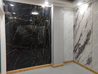 Vente Flash : Panneau Mural Décoratif Intérieur Étanche en PVC Effet Marbre, Style Moderne, 1220x2440x3mm, avec Service de Découpe