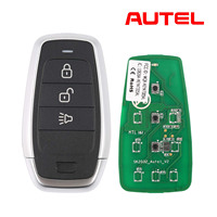 Clé intelligente programmable Autel IKEY AT003AL, style standard, 3 boutons, télécommandes universelles pour voitures, pour remplacement