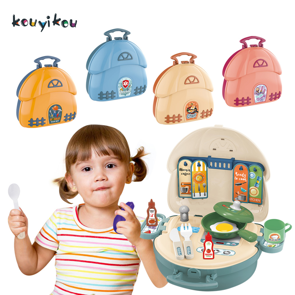 Новый дизайн, кухонные игрушечные инструменты, игрушки, детская сумочка, ролевая игра, развивающая игрушка, наборы для макияжа
