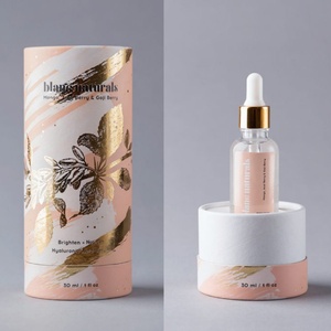 Offre Spéciale – Tubes d'emballage cylindriques ronds en papier pour bouteilles de cosmétiques, de parfums, d'huiles essentielles et de bougies, imprimés numériquement - Product Image 1