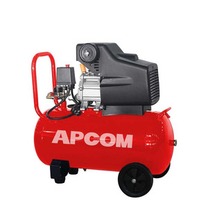 Mini Compresor de Aire de Pistón de Accionamiento Directo con Ruedas, Compresor de Aire Lubricado por Aceite, Tanque de 9L-100L - Product Image 6