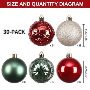 Vente en gros d'ornements de Noël, décorations pour la maison, boules de Noël, décorations de Noël en vrac, boules de Noël en gros - Product Image 2