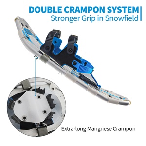 Kit Racchette da Neve XATP in Alluminio Leggero con Bastoncini da Trekking e Borsa per il Trasporto, per Uomini, Donne e Giovani, Adatte a Tutti i Terreni - Product Image 3