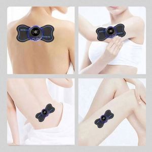 Masajeador Eléctrico Inteligente para Músculos del Cuello, Alivio del Dolor, Diseño Ergonómico Portátil, Carga USB, Ecológico, Moderno para el Hogar - Product Image 2