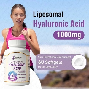 Suplemento Dietético <span class=keywords><strong>de</strong></span> <span class=keywords><strong>Ácido</strong></span> <span class=keywords><strong>Hialurónico</strong></span> Liposomal en Cápsulas Blandas, Personalizado y <span class=keywords><strong>de</strong></span> Alta Biodisponibilidad, Más Vendido - Product Image 5