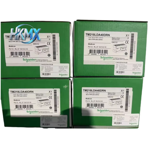 Contrôleur logique PLC Modicon M218 intégré de marque, 220V AC, 60 entrées/sorties, TM218LDA60DRN - Product Image 1