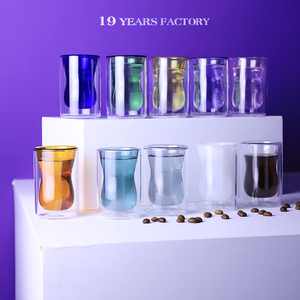 <span class=keywords><strong>Bicchieri</strong></span> in Vetro, Tazza da Caffè, Bicchiere da Tè a Doppia Parete, <span class=keywords><strong>Bicchieri</strong></span> Termici, Tazza <span class=keywords><strong>per</strong></span> Caffè Turco - Product Image 3