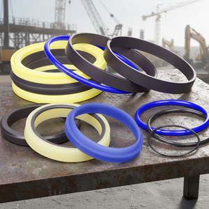 Kit de sellado de cilindro R&D JCB de 32 mm de PTFE/goma NBR para cilindro hidráulico con rango de temperatura de -45~+260 °C BTK Tradelink LLP - Product Image 3