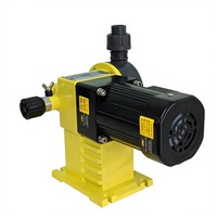 Pompe doseuse à membrane mécanique JBB multi-matériaux pour pièces humides, pompe de transfert de liquides corrosifs industriels à débit réglable