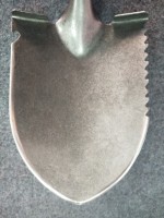 Mini pelle à broche à poignée en fibre de verre, pointe ronde, livraison gratuite