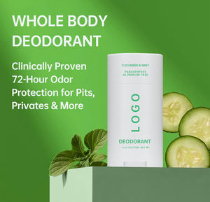 Desodorante vegano sin aluminio a base de hierbas personalizado desodorante natural para mujeres y hombres - Product Image 2