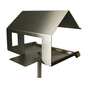 Supporto per Mangiatoia per Uccelli JH-Mech Personalizzato, Palo Resistente alla Ruggine a Forma di Casa in Acciaio Zincato - Product Image 1