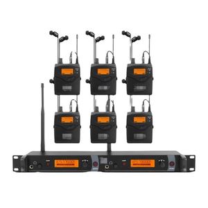 Sistema de Monitoreo Inalámbrico de Ultra Alta Frecuencia (UHF) con Auriculares LED de Plástico para Escenarios, Conferencias, Discursos, Enseñanza y Grabación - Product Image 1