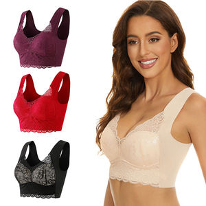 Ropa interior de gran calidad para mujer, sujetador de talla grande, sin aros - Product Image 5