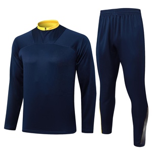 Nuove Tute da Calcio con Mezza Zip, Giacca in Poliestere all'Ingrosso, Tuta da Calcio Giovanile Confortevole, Morbida e Resistente, Abbigliamento da Riscaldamento - Product Image 4