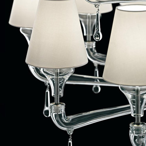 Modern Elegant Glass LED Pendant <strong>Ceiling</strong> <strong>Light</strong> for Home Living Room Wedding or Hotel <strong>Bar</strong> Decorations - Product Image 4